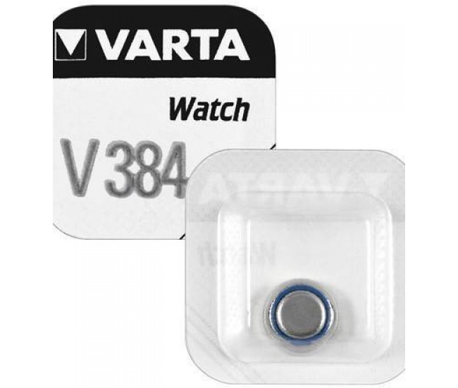 Baterie V384 Varta Silver Oxide 1.55V AG3 SR41SW LR41 7.9x3.6mm