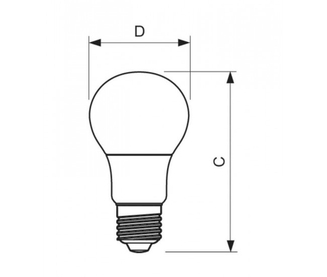 Bec LED Philips E27 A60 7.5W (60W) 806lm lumina rece 6500K 929001304832