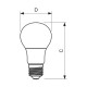 Bec LED Philips E27 A60 7.5W (60W) 806lm lumina rece 6500K 929001304832