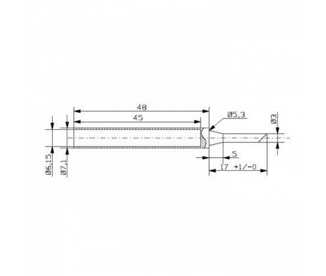 Varf letcon de lipit 28011 set 2buc 28943 Fahrenheit