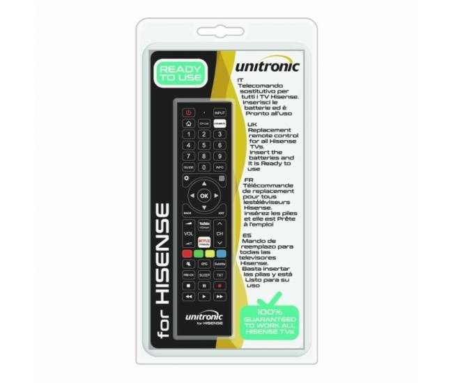 Telecomanda 1720 Unitronic universala compatibila TV LCD Hisense 1720WUNI20190903