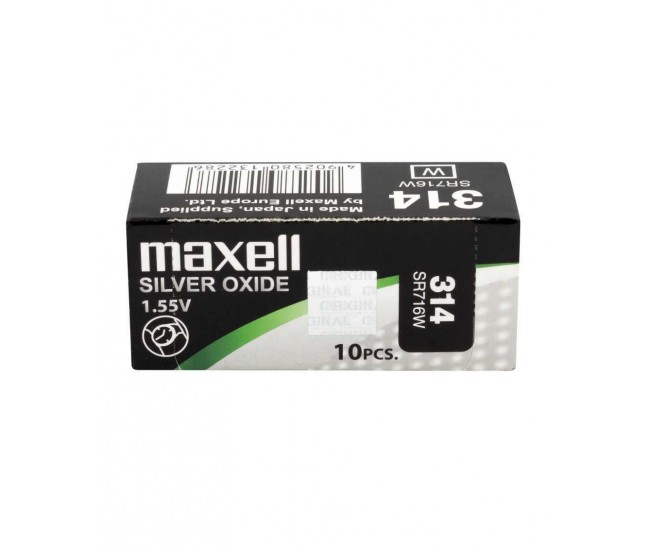 Baterie ceas Maxell SR716W V314 1.55V oxid de argint 1buc