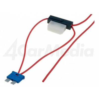 Splitter auto ATO 8A siguranta 0.75mm2 culoare rosu 4CarMedia