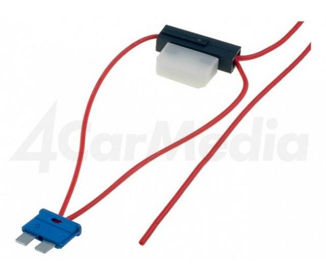 Splitter auto ATO 8A siguranta 0.75mm2 culoare rosu 4CarMedia