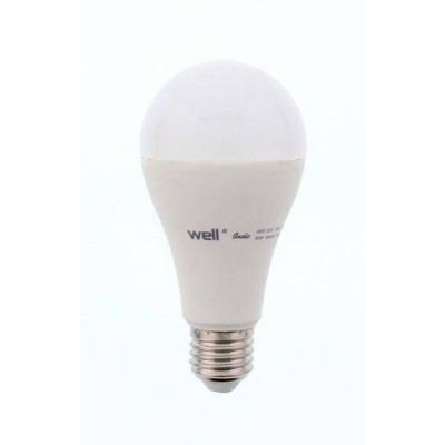 Bec cu LED A65 E27 15W 1200lm 230V lumina naturala 4000K Basic Well