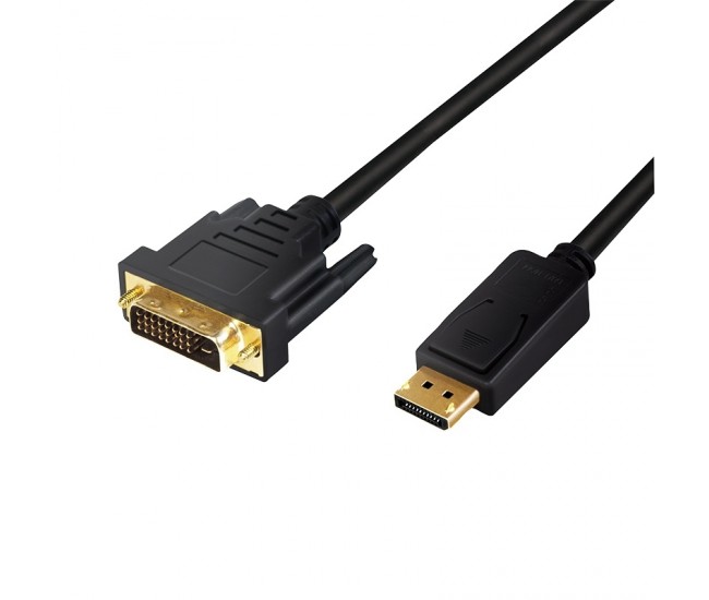 Cablu v1.2 DisplayPort - DVI-D 24+1 3m LOGILINK CV0132