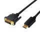 Cablu v1.2 DisplayPort - DVI-D 24+1 3m LOGILINK CV0132