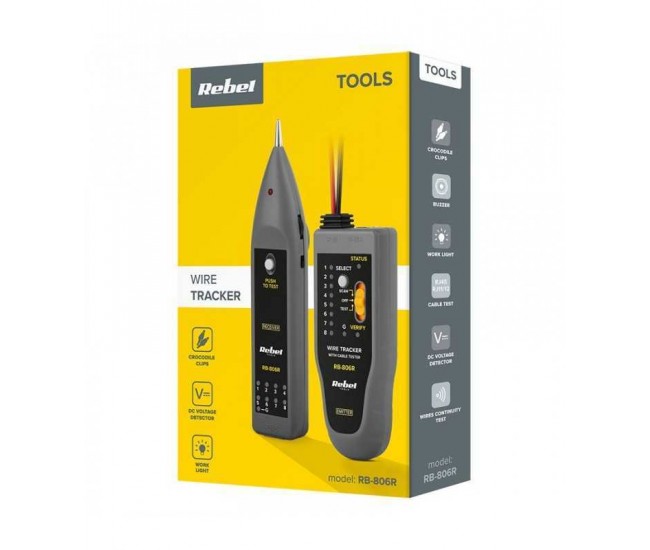 Tester cablu CABLE TRACKER RB-806R REBEL