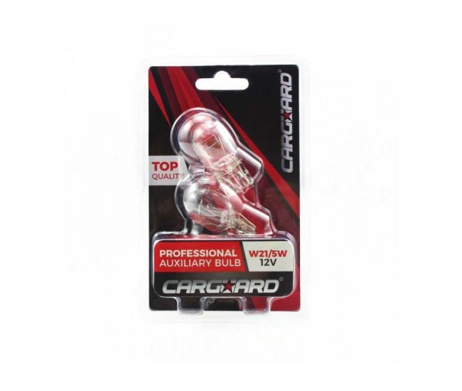 Set 2 becuri W21/5W incandescent CARGUARD