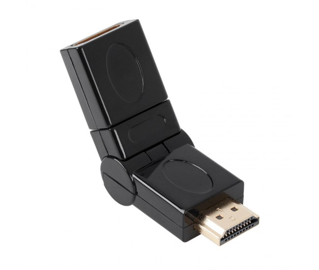 Adaptor HDMI cu rotire tata-mama