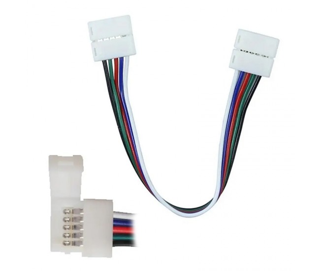 Conector banda LED flexibil 5050 RGB+ALB 5 fire V-TAC