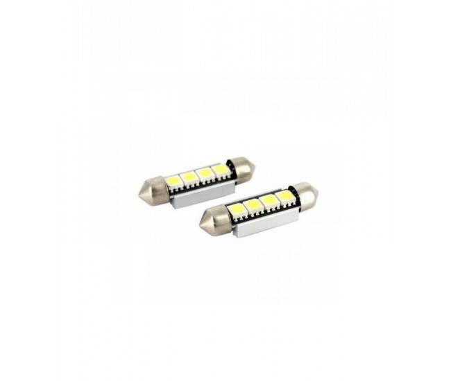 LED Sofit 41mm CANBUS Plafoniera numar de inmatriculare CAN108 12V set 2buc Carguard