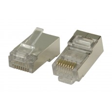 Mufa RJ45 pt cablu STP CAT6 litat set 10buc Valueline