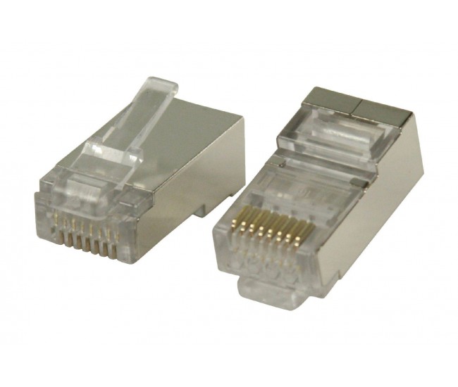 Mufa RJ45 pt cablu STP CAT6 litat set 10buc Valueline