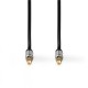 Cablu Audio Stereo Nedis Jack 3.5 mm - 3.5 mm 1m negru