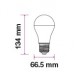 Bec LED P45 E14 5.5W 6400K alb rece cu cip SAMSUNG V-TAC