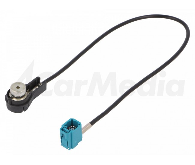 Cablu adaptor antena Fakra mama-mama ISO 90grade VW 0.25m 4CarMedia AD.ANT.N01