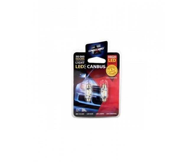 Led Sofit LED CAN-Bus Cree Chip 12V Plafoniera Numar de inmatriculare CAN110 set 2buc Carguard