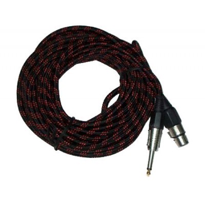 Cablu microfon XLR mama la 6.3 tata 5m Cabletech