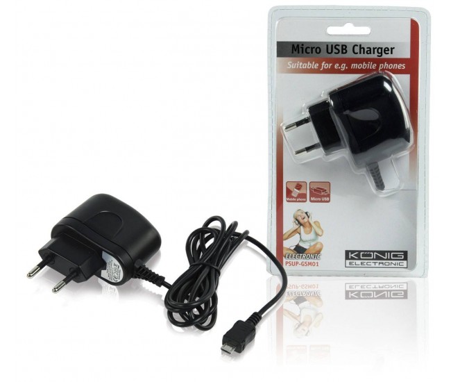 Alimentator 220V micro USB 1A Konig