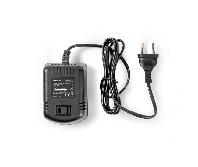 Convertor de tensiune 220V-110V 75W iesire USA Nedis