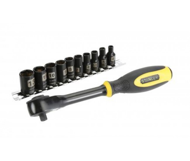 Set 11 tubulare FatMax 1/4 cu clichet 0-94-607 Stanley