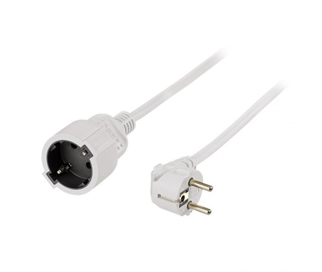 Cablu extensie Schuko 10m 3G1.5mm2 16A alb V-TAC SKU-8780