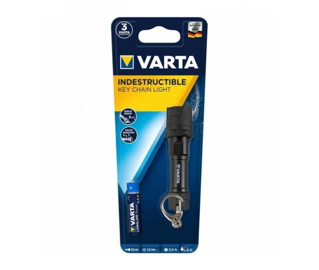 Lanterna LED tip breloc Varta 16701 indestructibila 12lm IPX4