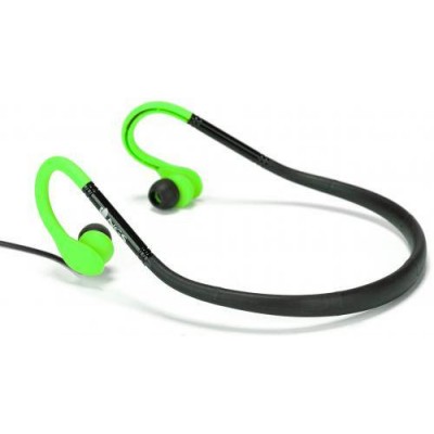 Casca stereo in ureche 3.5 mm Cougar verde/negru rezistenta la apa NGS