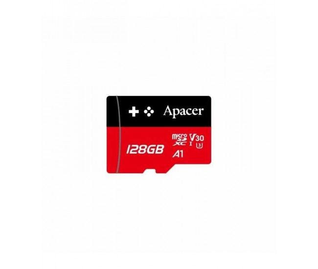 Card microSDXC UHS-I U3 V30 A1 Gaming Apacer 128GB R100 AP128GMCSX10U7-RAGC