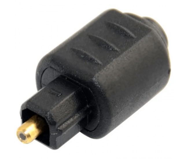 Adaptor conector fibra optica mufa Toslink - soclu optic mini Toslink 3.5 mm LOGILINK CA1016
