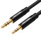 Cablu audio stereo Jack 2.5mm - 3.5mm 3pin tata-tata 3m negru VENTION BALBH