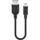 Cablu adaptor USB A mama la mini USB tata 20cm Goobay