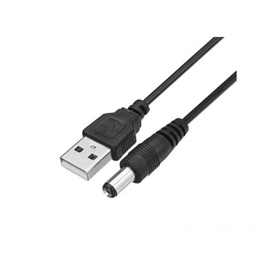 USB - DC 0.6m cablu 5.5x2.1mm OEM