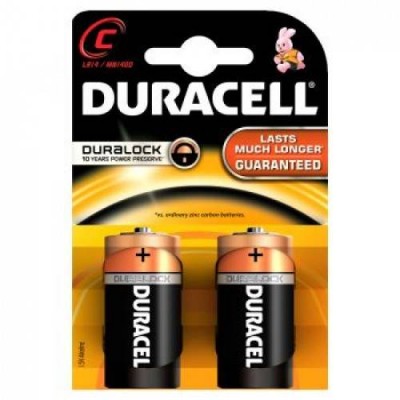 Baterii alcaline baby C R14 Duracell Simply