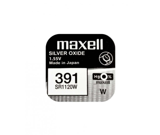 Baterie ceas Maxell SR1120W V391 AG8 1.55V oxid de argint 1buc