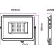 Reflector LED SMD 50W 4000lm 6500K IP65 alb cip SAMSUNG V-TAC