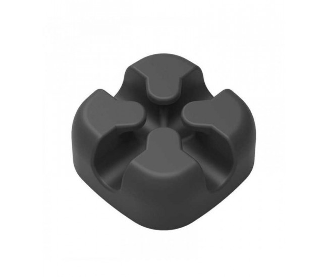 Suport cablu 1 locas in cruce Orico CBSX negru 23x23x10mm