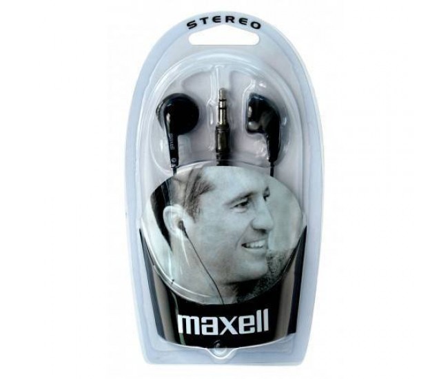 Casti tip in ureche stereo Jack 3.5 mm 1m Maxell