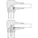 Cablu coaxial 90 grade la coaxial 90 grade 5m dublu ecranat Goobay