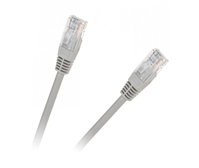 Cablu PATCH CORD UTP CCA RJ45-RJ45 15m gri KPO2779-15 Cabletech