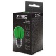 Bec LED G45 E27 2W cu filament lumina verde V-tac SKU-217411