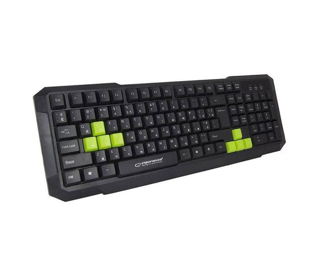 Tastatura gaming verde ASPIS ESPERANZA