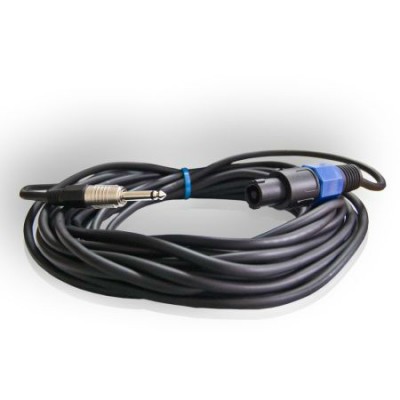 Cablu difuzor Jack 6.3mm tata la Speakon 10m HQ Cabletech