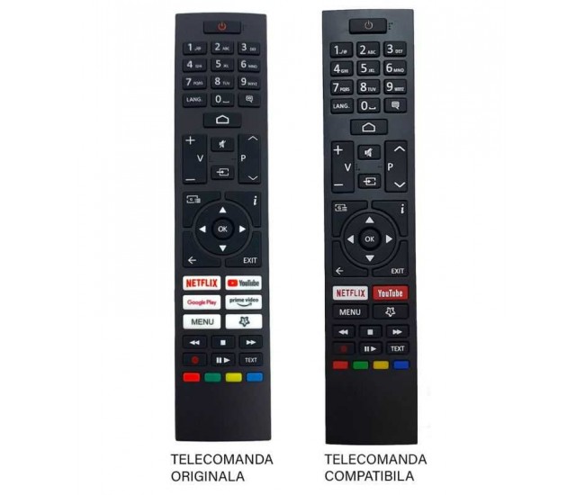 Telecomanda compatibila TV Vestel Toshiba Horizon RC45157 IR 1423 (427-1)