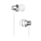 Casti IN-EAR cu microfon Kruger&Matz KMPB3 albe conector Jack 3.5 mm