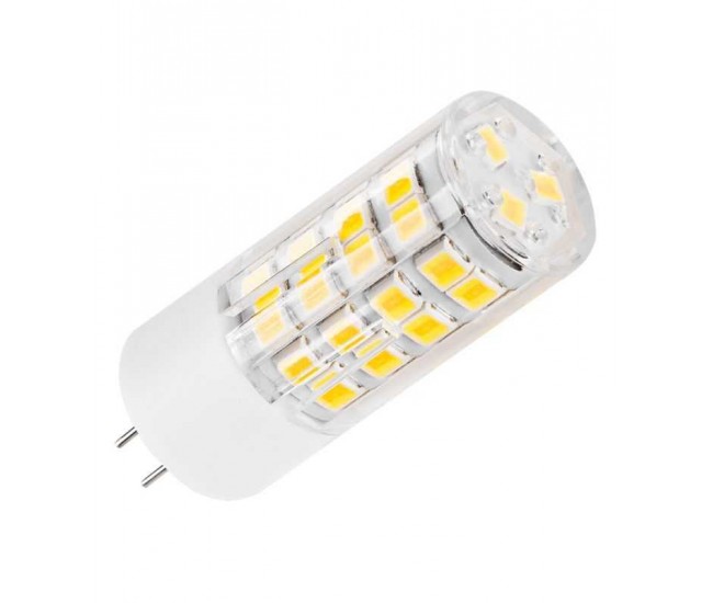 Bec LED G4 12V 4W 400lm 3000K alb cald 16x47 mm REBEL ZAR0525