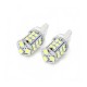 Set 2 becuri LED auto 12V 4W 255lm T20 pentru lumina de zi CLD021