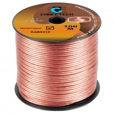 Cablu difuzor 1.5mm x2 cupru transparent Cabletech KAB0319