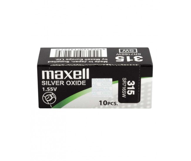 Baterie ceas Maxell SR716SW V315 1.55V oxid de argint 1buc